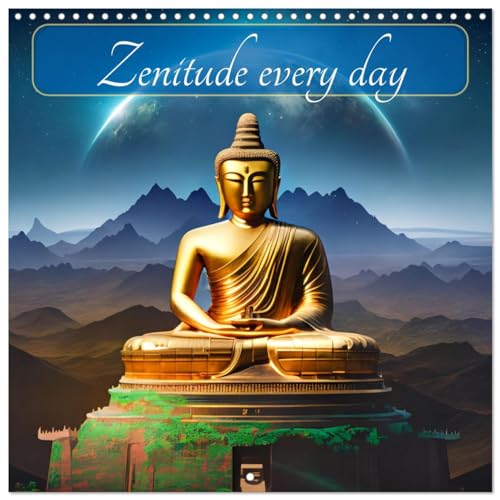 Zenitude every day (Wandkalender 2024 30x30 cm 30x60 cm geöffnet) CALVENDO Broschürenkalender mit Monatskalendarium zum Eintragen von CALVENDO