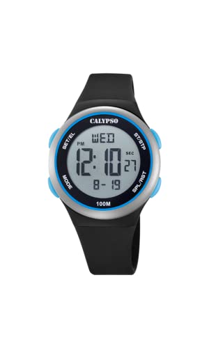 CALYPSO Unisex Digital Quarz Uhr mit Plastik Armband K5804/4 von CALYPSO