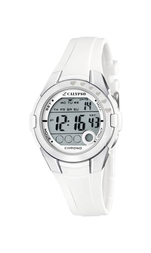 Calypso Mdchen Digital Quarz Uhr mit Plastik Armband K5571/1 von Festina