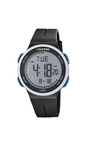 Calypso Uhr Für Herren K5803/4 Color Splash Multi Silikon Case SchwarzSilikon Band von CALYPSO