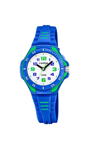 Calypso Unisex Kinder Analog Quarz Uhr mit Plastik Armband K5757/4 Calypso Unisex Kinder Analog Quarz Uhr mit Plastik Armband K5757/4 von Festina
