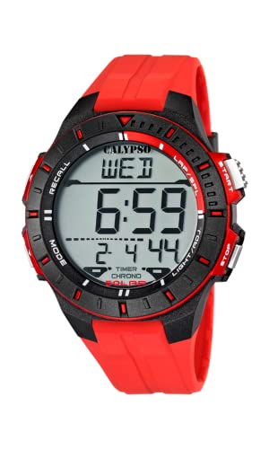 Calypso Watches Jungen-Armbanduhr Digital Quarz Plastik K5607/5 von Festina