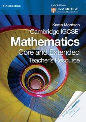 [Cambridge IGCSE Mathematics Teacher's Resource CD-ROM] (By: Mrs Karen Morrison) [published: June, 2013] von CAMBRIDGE UNIVERSITY PRESS
