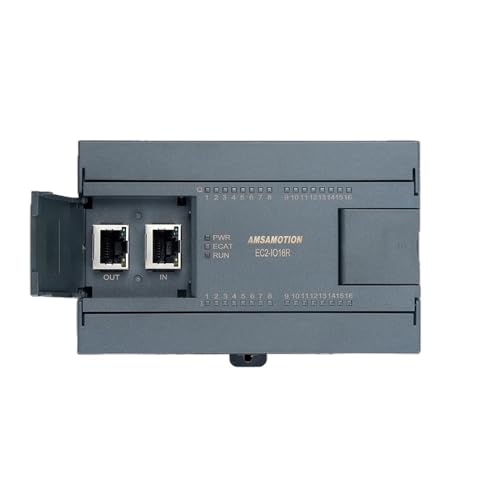 EtherCAT zu Ethernet Remote IO Bus Modul Digital 16I16O Analog 6I2O Relais Transistor EC2-IO16T EC2-IO16R 2 RJ45 Ethernet Port(EC2-IO16R) von CAMCHJVVM