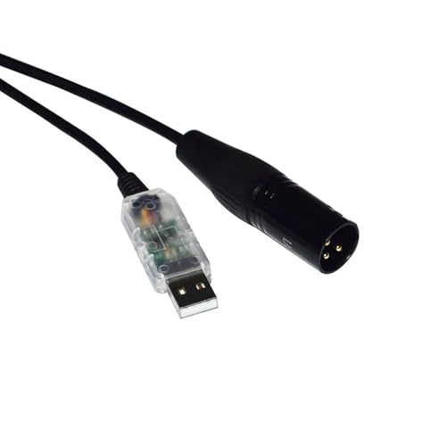 FT232RL USB AUF XLR 3PIN MÄNNLICHEN ADAPTER-KONVERTER RS485 SERIELLES KABEL for AUDIOVERARBEITUNGSGERÄT DPA-A DPA240P DPA260P(8M,Color C) von CAMCHJVVM