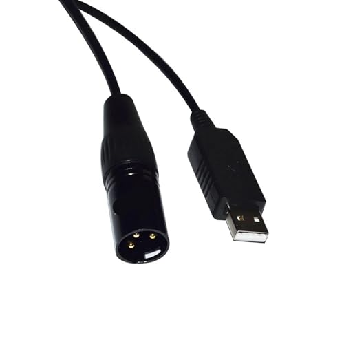 FT232RL USB AUF XLR 3PIN MÄNNLICHEN Adapter-KONVERTER RS485 SERIELLES Kabel for AUDIOVERARBEITUNGSGERÄT DPA-A DPA240P DPA260P(8M,Color D) von CAMCHJVVM