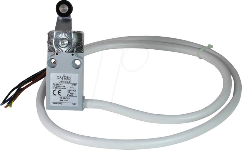 CB CE70.0.EM/2 - Endschalter, Rollenhebel, 30mm, mit 2m Kabel von CAMDENBOSS