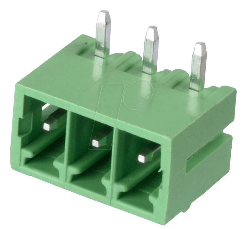 CTB932HE-3 - Stiftleiste - 3-pol, RM 3,81 mm, 90° von CAMDENBOSS