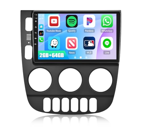 2G+64G CAMECHO Android 12 Autoradio für Mercedes-Benz W163 ML320 ML350 ML400 ML500 1997-2005,Autoradio mit Navi Carplay Android Auto,9 Zoll Bildschirm WiFi Mirror Link Bluetooth+Rückfahrkamera 2G+64G CAMECHO Android 12 Autoradio für Mercedes-Benz W163 ML320 ML350 ML400 ML500 1997-2005,Autoradio mit Navi Carplay Android Auto,9 Zoll Bildschirm WiFi Mirror Link Bluetooth+Rückfahrkamera von CAMECHO