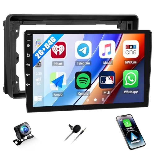 2G+64G CAMECHO Android 13 Autoradio für Ford Transit 2009-2016/ Ford Focus 2005-2008 mit Carplay Android Auto,9 Zoll Bildschirm 2DIN mit Navi RDS FM MirrorLink Bluetooth und USB+Rückfahrkamera 2G+64G CAMECHO Android 13 Autoradio für Ford Transit 2009-2016/ Ford Focus 2005-2008 mit Carplay Android Auto,9 Zoll Bildschirm 2DIN mit Navi RDS FM MirrorLink Bluetooth und USB+Rückfahrkamera von CAMECHO