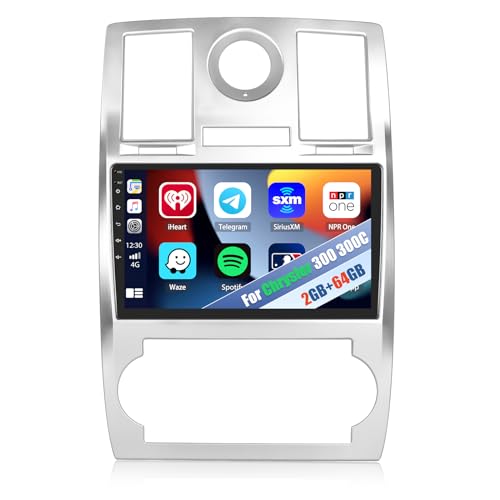 2G+64G CAMECHO Android 13 Autoradio mit Navi für Chrysler Aspen 300 300C 2004-2010,Doppel Din Radio mit Carplay Android Auto,9 Zoll Bildschirm,Bluetooth RDS Mirror Link+Rückfahrkamera 2G+64G CAMECHO Android 13 Autoradio mit Navi für Chrysler Aspen 300 300C 2004-2010,Doppel Din Radio mit Carplay Android Auto,9 Zoll Bildschirm,Bluetooth RDS Mirror Link+Rückfahrkamera von CAMECHO