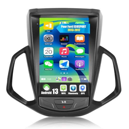 CAMECHO Android 13 Autoradio für Ford ECOSPORT 2013-2017 mit Navi Carplay Android Auto,9,7 Zoll Auto Radio Touch Display mit Bluetooth RDS/FM WiFi y USB CAMECHO Android 13 Autoradio für Ford ECOSPORT 2013-2017 mit Navi Carplay Android Auto,9,7 Zoll Auto Radio Touch Display mit Bluetooth RDS/FM WiFi y USB von CAMECHO