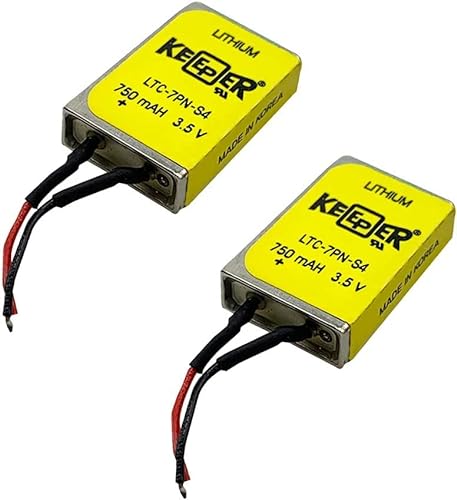 2 Stück Originell LTC-7PN-S4 Für Drucker Signal Lampe Positionierungsgerät Daten Backup Power 3.5V Lithium Batterie Keeper von CAMFM