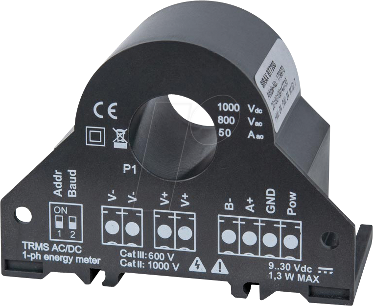 CABA 179970 - Stromwandler / Messumformer, 50 A AC/DC, 800 VAC / 1000 VDC von CAMILLE BAUER