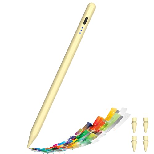 Stift für iPad 2018-2024 Modell, Alternative für iPencil 1. 2. Generation, Schnelllade Stift mit iPad Pencil USB C, Magnetischer Stylus Pen für iPad 6-10, Air 3-5/M2, Mini 5&6, Pro 11"/12.9"/M4 von CAMPEXON