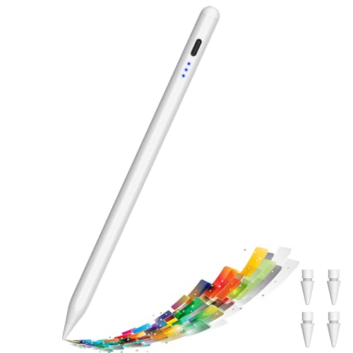 Stift für iPad 2018-2024 Modell, Alternative für iPencil 1. 2. Generation, Schnelllade Stift mit iPad Pencil USB C, Magnetischer Stylus Pen für iPad 6-10, Air 3-5/M2, Mini 5&6, Pro 11"/12.9"/M4 Stift für iPad 2018-2024 Modell, Alternative für iPencil 1. 2. Generation, Schnelllade Stift mit iPad Pencil USB C, Magnetischer Stylus Pen für iPad 6-10, Air 3-5/M2, Mini 5&6, Pro 11"/12.9"/M4 von CAMPEXON
