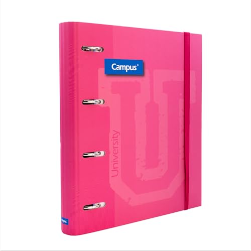 Ordner aus Polypropylen der Marke CAMPUS Modell CAMPUS Soft 4A/35 RECAM.FUCSI von Campus