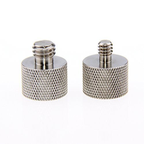 CAMVATE Das Mikrofon adapter 1/4-20 & 3/8-16 konvertieren 5/8-27 Schrauben von CAMVATE