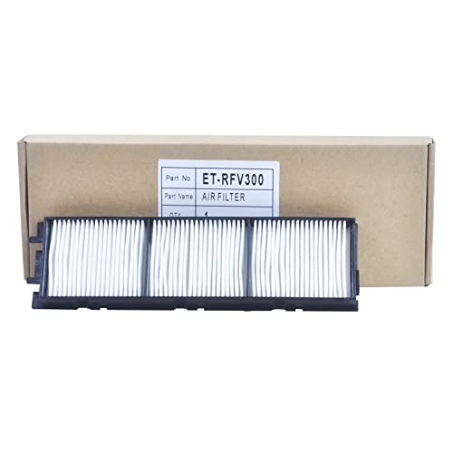 Can-Meageren ET-RFV300 Ersatz-Luftfilter passend für Panasonic Projektor PT-VW345NZ PT-VW340Z PT-VX415NZ PT-VX410Z PT-VX42Z Can-Meageren ET-RFV300 Ersatz-Luftfilter passend für Panasonic Projektor PT-VW345NZ PT-VW340Z PT-VX415NZ PT-VX410Z PT-VX42Z von CAN-MEAGEREN