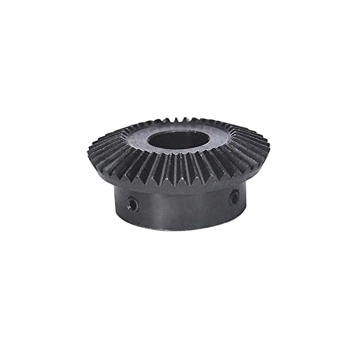 1,5 Modul 40 Zähne Kegelrad 1,5M40T 19mm Lochdurchmesser 1:2 Paarung 90 Grad 45# Stahlritzel x 1Stk (Nr. 1548)(1.5M40T; bore: 16mm) von CANCJDYTZ