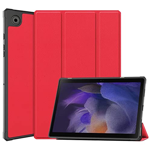 CANIAN Schutzhülle für das 10,5-Zoll-Tablet 2021/2022 von Samsung Galaxy Tab A8(SM-X205N/X200N) - Smart Stent Schutzhülle mit automatischem Sleep Wake(Wine Red) von CANIAN