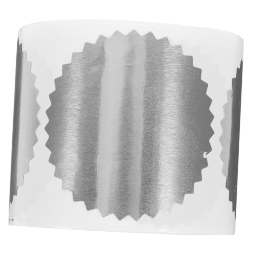 CANIGHT 1 Roll Zertifikat Auszeichnungs Siegel Aufkleber Zertifikate Yodj Aufkleber Kleine Metallische Siegel Stickers Dankeschön Certificate Event Mit Medaillenaufkleber Foil Stück CANIGHT 1 Roll Zertifikat Auszeichnungs Siegel Aufkleber Zertifikate Yodj Aufkleber Kleine Metallische Siegel Stickers Dankeschön Certificate Event Mit Medaillenaufkleber Foil Stück von CANIGHT