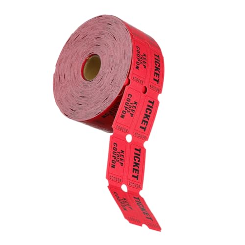 CANIGHT 1 Rolle Ticket Rote Tombola Tickets Ticket Für Events Kinotickets Tombola Tickets Etiketten Tickets Für Party Tickets Für Events Konzerttickets Rote Tickets CANIGHT 1 Rolle Ticket Rote Tombola Tickets Ticket Für Events Kinotickets Tombola Tickets Etiketten Tickets Für Party Tickets Für Events Konzerttickets Rote Tickets von CANIGHT