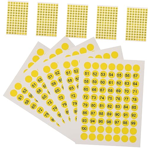 CANIGHT 10 Blatt Nummernetikettenaufkleber Nummernaufkleber Fürs Büro Runde Digitale Aufkleber Nummernaufkleber 1 50 Nummerierte Aufkleber Klassifizierungsaufkleber Nummernaufkleber Zur CANIGHT 10 Blatt Nummernetikettenaufkleber Nummernaufkleber Fürs Büro Runde Digitale Aufkleber Nummernaufkleber 1 50 Nummerierte Aufkleber Klassifizierungsaufkleber Nummernaufkleber Zur von CANIGHT