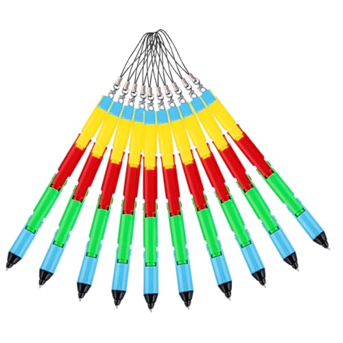 CANIGHT 10 Stück Stapelstifte Aus Kunststoff Für Studenten, Geburtstagsfeiern, Entzückende Stapelstifte, Faltbare Stifte, Klassenzimmerpreise, Studenten, Schreibwaren, Schulstift, Ersatz, CANIGHT 10 Stück Stapelstifte Aus Kunststoff Für Studenten, Geburtstagsfeiern, Entzückende Stapelstifte, Faltbare Stifte, Klassenzimmerpreise, Studenten, Schreibwaren, Schulstift, Ersatz, von CANIGHT