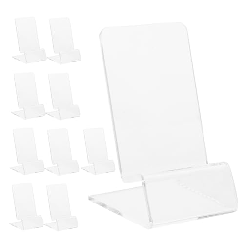 CANIGHT 10 Stück Telefon Tischhalter, Schreibtisch Telefonständer Für Büro, Schreibtischzubehör Für Frauen, Telefonhalter Für Den Schreibtisch, Acryl Handyständer, Schreibtischzubehör, CANIGHT 10 Stück Telefon Tischhalter, Schreibtisch Telefonständer Für Büro, Schreibtischzubehör Für Frauen, Telefonhalter Für Den Schreibtisch, Acryl Handyständer, Schreibtischzubehör, von CANIGHT