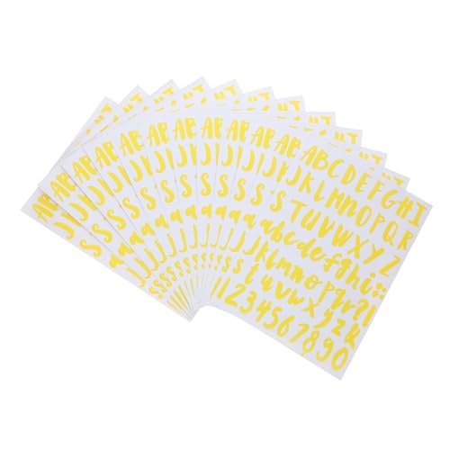 CANIGHT 12 Blätter Alphanumerische Etiketten Buchstabenaufkleber Für Flaschennummernaufkleber, Selbstklebende Aufkleber, Reflektierende Dekorative Zahlenaufkleber, Buchstabenaufkleber, CANIGHT 12 Blätter Alphanumerische Etiketten Buchstabenaufkleber Für Flaschennummernaufkleber, Selbstklebende Aufkleber, Reflektierende Dekorative Zahlenaufkleber, Buchstabenaufkleber, von CANIGHT
