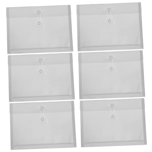 CANIGHT 12 Stück Aktenhalter, Bürobedarf, Dokumentenmappen Mit Seilverschluss, Aktenordner, Büro Aktenordner, Aktentaschen, Aktenaufbewahrungstaschen, Aktentasche, Aktenordnertasche, von CANIGHT