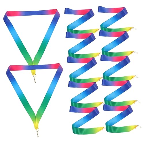 CANIGHT 12 Stück Medaillen Lanyard Band Für Auszeichnungsmedaillen, Umhängeband Für Auszeichnungsmedaillen, Sportparty Umhängeband, Medaillen Lanyard Zum Aufhängen, Medaillenband Gurte, CANIGHT 12 Stück Medaillen Lanyard Band Für Auszeichnungsmedaillen, Umhängeband Für Auszeichnungsmedaillen, Sportparty Umhängeband, Medaillen Lanyard Zum Aufhängen, Medaillenband Gurte, von CANIGHT