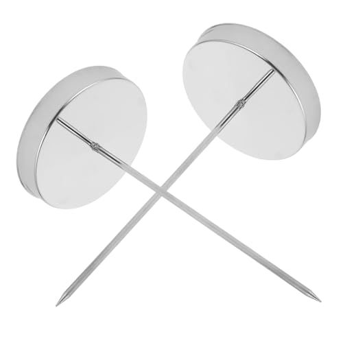 CANIGHT 2 Stück Einzel Checker Tisch Memohalter, Ticket Spieß Für Restaurant, Desktop Rechnungshalter, Praktischer Menühalter, Rechnungsgabel, Restaurant Check Spindel, Rechnungs von CANIGHT