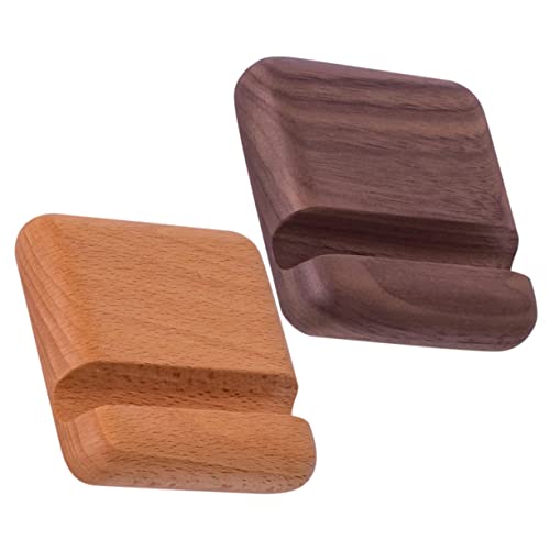 CANIGHT 2 Stück Handyhalter Smartphone Rack Desktop Telefonständer Desktop Telefonhalterständer Büro Telefonständer Holz Telefonständer Tisch Telefonhalter Kreativer Telefonständer CANIGHT 2 Stück Handyhalter Smartphone Rack Desktop Telefonständer Desktop Telefonhalterständer Büro Telefonständer Holz Telefonständer Tisch Telefonhalter Kreativer Telefonständer von CANIGHT