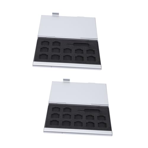 CANIGHT 2 Stück Telefonkarten Schutzbox, Mini SIM Kartenhülle, SIM Karten Aufbewahrung, SIM Karten Schutzhülle, Kartenhalter, Telefonhülle, SIM Karten Hülle, Handy Kartenhalter, SIM CANIGHT 2 Stück Telefonkarten Schutzbox, Mini SIM Kartenhülle, SIM Karten Aufbewahrung, SIM Karten Schutzhülle, Kartenhalter, Telefonhülle, SIM Karten Hülle, Handy Kartenhalter, SIM von CANIGHT