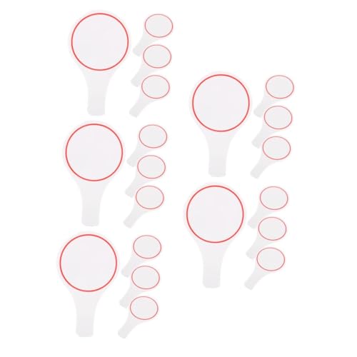 CANIGHT 20 Stück Anzeigetafeln, Abstimmungspaddel, Anzeigetafel Für Spiele, Leere Anzeigetafel, Tragbare Anzeigetafeln, Bewertungsanzeigetafel, Bewertungspaddel, Trocken Abwischbare CANIGHT 20 Stück Anzeigetafeln, Abstimmungspaddel, Anzeigetafel Für Spiele, Leere Anzeigetafel, Tragbare Anzeigetafeln, Bewertungsanzeigetafel, Bewertungspaddel, Trocken Abwischbare von CANIGHT