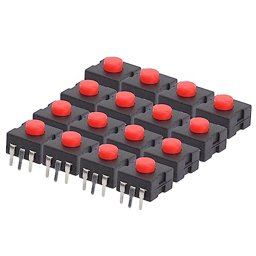 CANIGHT 20 Stück Roter Kopf Taschenlampenschalter Mini Taschenlampenknopf Taschenlampendruckknopf Taschenlampenersatz Taschenlampenzubehör Mini Für Taschenlampe Kleine Taschenlampentaste CANIGHT 20 Stück Roter Kopf Taschenlampenschalter Mini Taschenlampenknopf Taschenlampendruckknopf Taschenlampenersatz Taschenlampenzubehör Mini Für Taschenlampe Kleine Taschenlampentaste von CANIGHT