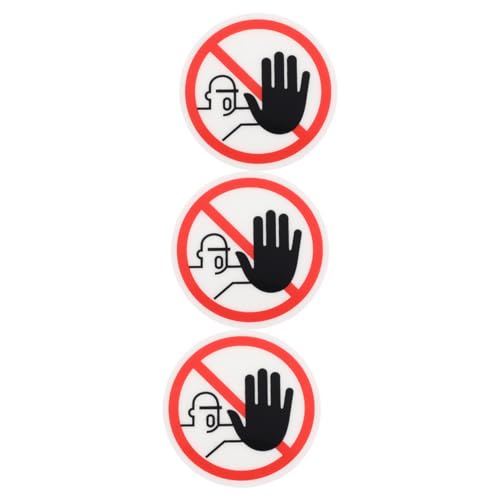 CANIGHT 3 Stück Sicherheitsschilder Sicherheitswarnschild Vinyl Bitte Nicht Berühren Aufkleber Nicht Berühren Warnschild Aufkleber Sicherheitsetikett Warnschild Aufkleber Warnaufkleber CANIGHT 3 Stück Sicherheitsschilder Sicherheitswarnschild Vinyl Bitte Nicht Berühren Aufkleber Nicht Berühren Warnschild Aufkleber Sicherheitsetikett Warnschild Aufkleber Warnaufkleber von CANIGHT