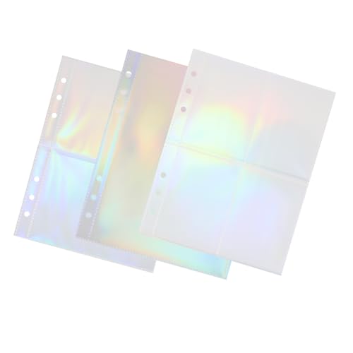 CANIGHT 3Er Kartonbuch Mit Losem Blattkern, Ersatzseiten Für Fotobücher, Ersatzseiten Für Fotoalben, Fotoseiten, Ordnertaschen, Fotokartenhüllen, Transparente Fotoalbumseiten, Fotohalter CANIGHT 3Er Kartonbuch Mit Losem Blattkern, Ersatzseiten Für Fotobücher, Ersatzseiten Für Fotoalben, Fotoseiten, Ordnertaschen, Fotokartenhüllen, Transparente Fotoalbumseiten, Fotohalter von CANIGHT