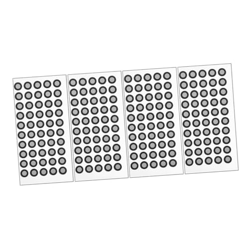 CANIGHT 4 Bögen Reflektormarker Reflektormarker Punktaufkleber Markierungspunkt Für Scangerät Scangerät Markierungspunkt Markierungspunkt Für 3D Scangerät von CANIGHT