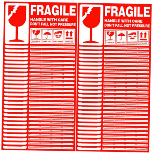 CANIGHT 500 Stück Fragile Label Fragile Aufkleber Für Verpackungen Selbstklebende Warnaufkleber Selbstklebende Warnetiketten Paketaufkleber Warnetikettenaufkleber Warnaufkleber Verpackung CANIGHT 500 Stück Fragile Label Fragile Aufkleber Für Verpackungen Selbstklebende Warnaufkleber Selbstklebende Warnetiketten Paketaufkleber Warnetikettenaufkleber Warnaufkleber Verpackung von CANIGHT