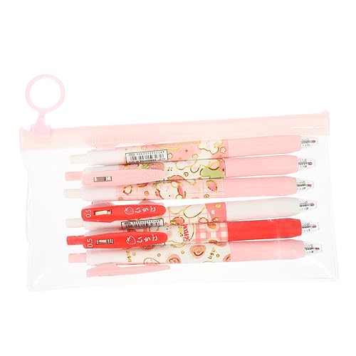CANIGHT 6 Stück Druckstift, Kunststoff Gelstifte, Schulschreibwaren, Stift Für Schüler, Unterschriftenstifte, Schreibzubehör Für Schüler, Unterschriftenstifte, Schreibstifte, Japanisches CANIGHT 6 Stück Druckstift, Kunststoff Gelstifte, Schulschreibwaren, Stift Für Schüler, Unterschriftenstifte, Schreibzubehör Für Schüler, Unterschriftenstifte, Schreibstifte, Japanisches von CANIGHT