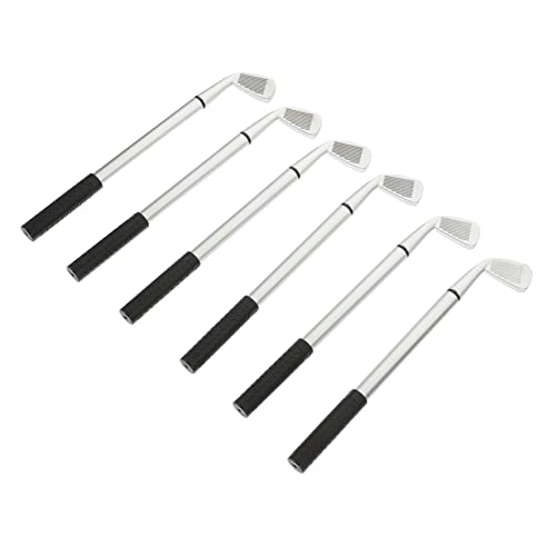 CANIGHT 6 Stück Golfschläger Stifte, Mini Stifte Für Kinder, Kugelschreiber, Winziger Stift, Legierungsstift, Kreativer Kugelschreiber, Kleiner Stift, Büro Kugelschreiber, Schreibtisch CANIGHT 6 Stück Golfschläger Stifte, Mini Stifte Für Kinder, Kugelschreiber, Winziger Stift, Legierungsstift, Kreativer Kugelschreiber, Kleiner Stift, Büro Kugelschreiber, Schreibtisch von CANIGHT