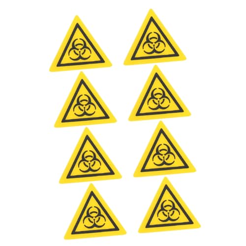 CANIGHT 8 Stück Biosicherheitszeichen Vorsichtsaufkleber Aufkleber Sichere Warnaufkleber Labore Biosicherheit Vorsichtsetikett Risikowarnaufkleber Markierungsaufkleber Abziehbilder CANIGHT 8 Stück Biosicherheitszeichen Vorsichtsaufkleber Aufkleber Sichere Warnaufkleber Labore Biosicherheit Vorsichtsetikett Risikowarnaufkleber Markierungsaufkleber Abziehbilder von CANIGHT