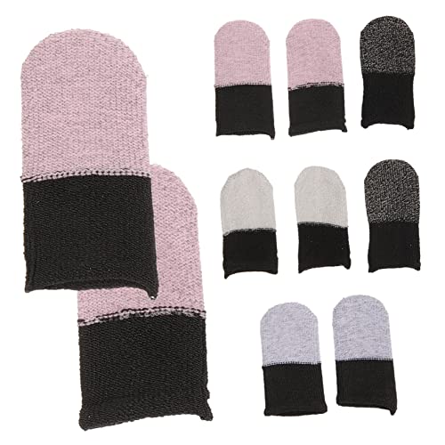 CANIGHT Gaming-fingermanschetten 5 Sets Nicht Schweißabsorbierend Für Mobilgeräte Leicht Zu Tragen CANIGHT Gaming-fingermanschetten 5 Sets Nicht Schweißabsorbierend Für Mobilgeräte Leicht Zu Tragen von CANIGHT