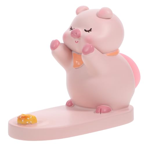 CANIGHT Handyständer Dekoration Halter Für Handy Handyhalter Ständer Schwein Telefonständer Handyständer Handyständer Für Den Schreibtisch Handy Schreibtischständer Halter Telefonhalter von CANIGHT