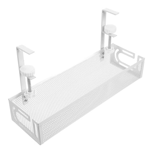 CANIGHT Kabelablage Kabelmanagement Halterung Kabelbuchsenhalterung Untertisch Aufbewahrung Ladekabel Rack Schreibtisch Kabelmanagement Kabel Organizer Untertisch Kabelmanagement von CANIGHT