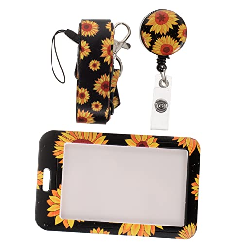 CANIGHT Sonnenblumen Lanyard, Cluster Id Lanyard, Ausweishalter Mit Lanyard, Kartenhalter Aus Kunststoff, Vertikaler Kartenhalter, Namensschildhalter, Ausweishalter, Kartenhalter Mit CANIGHT Sonnenblumen Lanyard, Cluster Id Lanyard, Ausweishalter Mit Lanyard, Kartenhalter Aus Kunststoff, Vertikaler Kartenhalter, Namensschildhalter, Ausweishalter, Kartenhalter Mit von CANIGHT