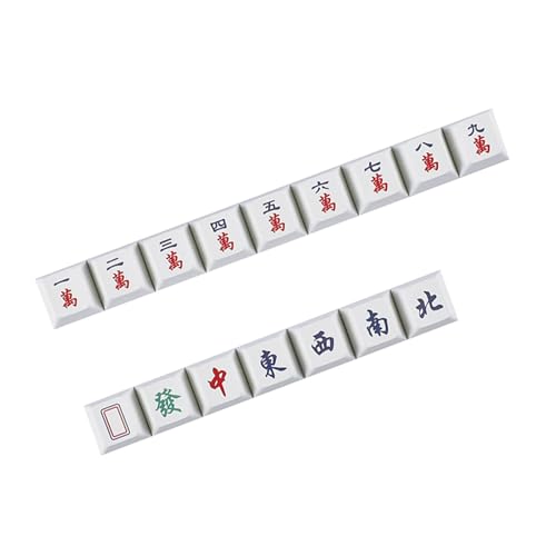 CANNXI Customs Mahjong Designs Tastenkappen verbessern die Haltbarkeit und Haptik der Tastenkappen für mechanische MX-Tastaturen von CANNXI
